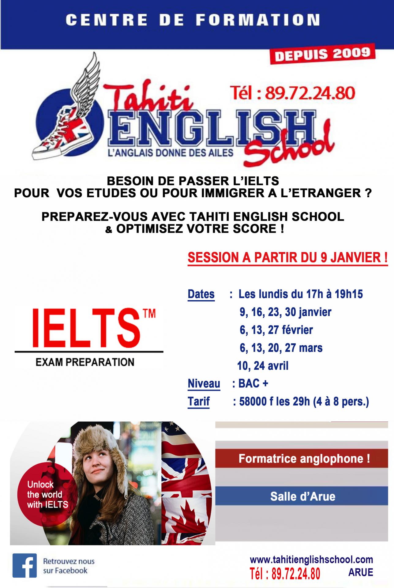 Affiche ielts 2022